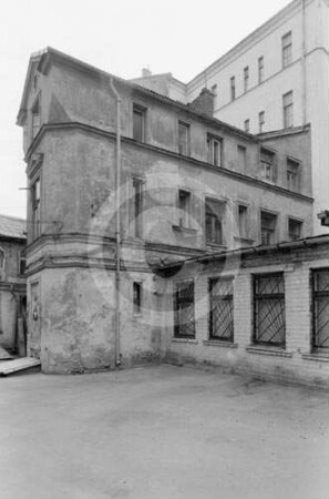 Wohnhaus in einem Hinterhof in Riga