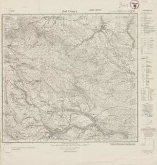 5564 (alte Nr.: 3243) Bad Reinerz., Meßtischblatt (4cm -Karte)