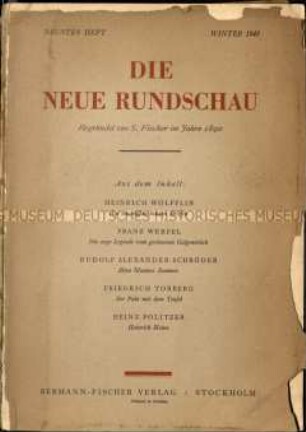 Kulturzeitschrift. 59. Jahrgang, 1948