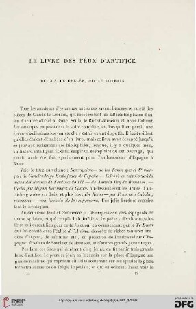 11: Le livre des feux d'artifice de Claude Gellée, dit le Lorrain
