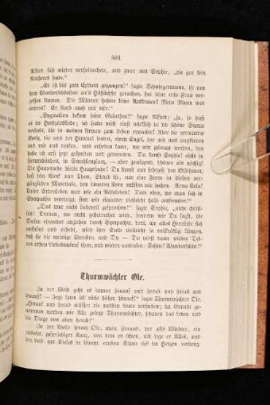 Thurmwächter Ole.