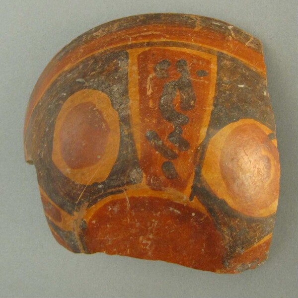 Fragment of a clay vessel