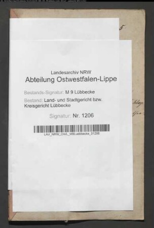 Erblasser: Peper, Carl Friedrich Wilhelm Gottlieb; Erblasser: Meyer, Marie Dorothee: Abschluss eines Erbvertags