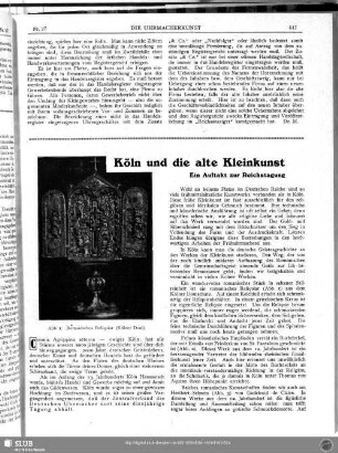 Köln und die alte Kleinkunst