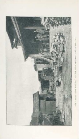The "Eagle Nest Barrier" on the road between Yunnan and Tali