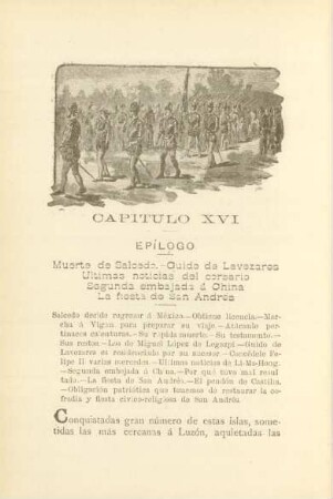 Capitulo XVI. Epílogo. Muerte de Salcedo. - Guido de Lavezares. Ultimas noticias del corsario. Segunda embajada á China. La fiesta de San Andrés