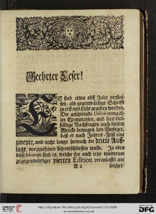 Geehrter Leser!