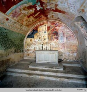 Die Innenausmalung des Oratoriums : Die Verkündigung der Geburt Christi