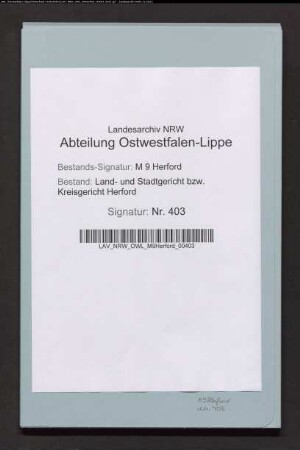 Erblasser: Hagemeyer, Karl Heinrich: