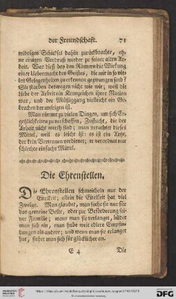 Die Ehrenstellen