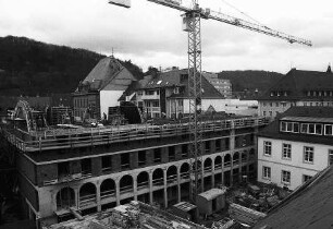 Freiburg im Breisgau: Rohbau des Merian-Hauses (Schunck-Haus)
