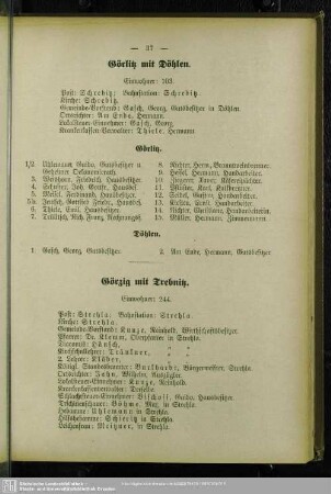 Görzig mit Trebnitz