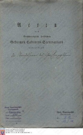 Standesherren des Großherzogtums