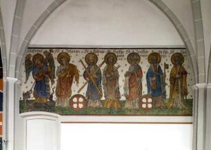 Heiliger Michael und sechs Apostel