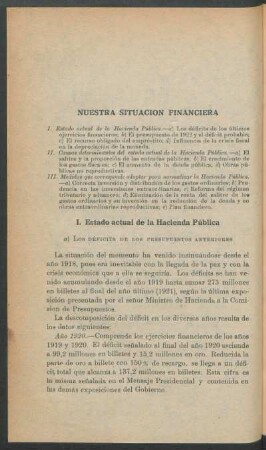 Nuestra situación financiera