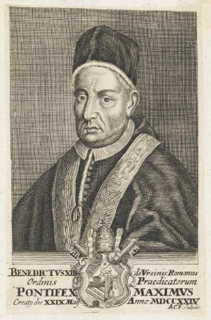 Bildnis des Benedictvs XIII.