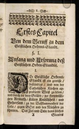 1-94, Erstes Capitel