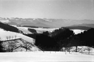 St. Märgen: Feldbergblick von St. Märgen