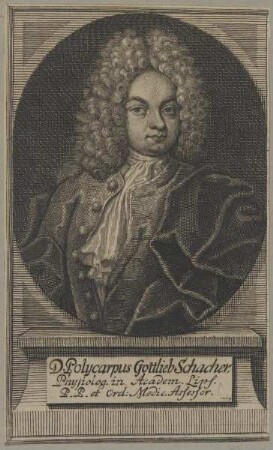 Bildnis des Polycarpus Gottlieb Schacher
