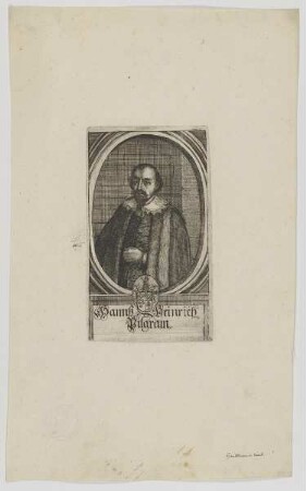 Bildnis des Hannß Heinrich Pilgram