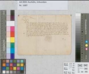 Quittung des Grafen Gerhart von der Mark über terminweise Geld- und Weinlieferung.