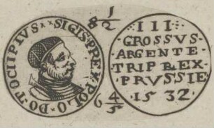 Bildnis von Sigismund I., König von Polen