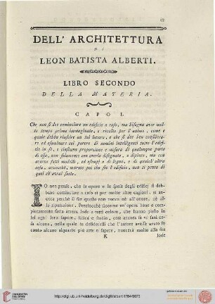 Libro secondo