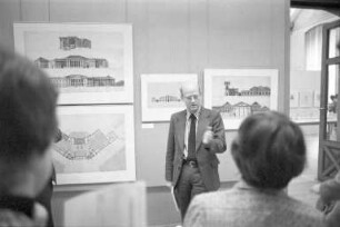 Weinbrenner-Ausstellung des Instituts für Baugeschichte in der Staatlichen Kunsthalle