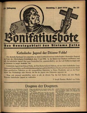 Ausgabe vom Sonntag, den 07. Juni 1936.