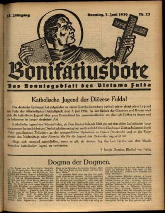 Ausgabe vom Sonntag, den 07. Juni 1936.