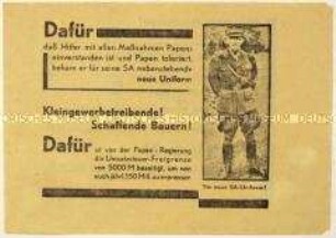 Aufruf der KPD zur Reichstagswahl
