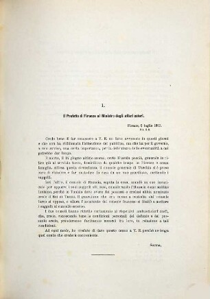Documenti diplomatici concernenti : Atti Parlamentari. Camera dei Deputati, 41