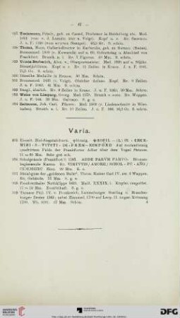 Varia (Nr. 935-939)