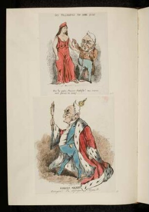 Les palinodies d'un homme d'état; Robert Macaire