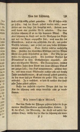 351-356, Die innerlichen Mittel. - Aeußerliche Mittel.