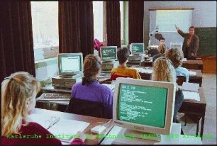 Computerschulungsraum der Schule für Kerntechnik (SKT)