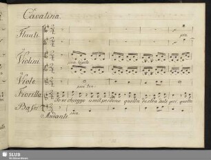 Cavatina: Io vi chieggo umil perdono