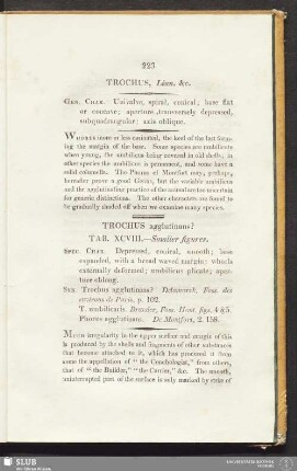 Trochus agglutinans? Tab. XCVIII. - Smaller figures