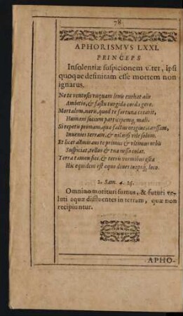 Aphorismus [LXXI.-LXXII.]