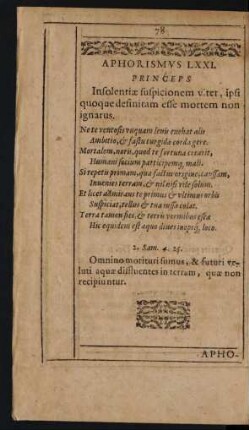 Aphorismus [LXXI.-LXXII.]