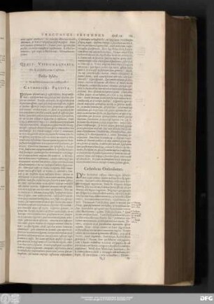 Quaest. Vigesimaquarta. De Ecclesiasticorum Coelibatu.