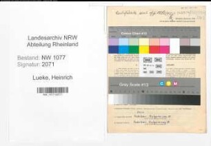 Entnazifizierung Heinrich Lueke , geb. 25.04.1914 (Polizist)