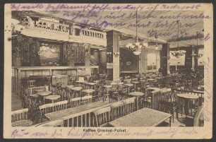Ansichtskarte „Kaffee Oranien-Palast“, Oranienstraße