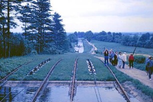 Polen: Hirschfeld: Oberlandkanal, Schiffshebewerk