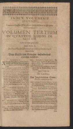 Liber primus generalis.