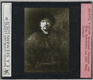 Rembrandt Harmensz. van Rhijn: Selbstbildnis von 1657. Wien, Staatsgalerie (Seestern-Nr. 67129)