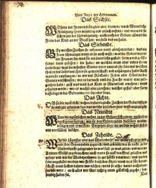 Das Zehende.