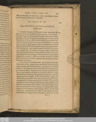 In Caput IX. Quo ostenditur, primum mobile esse aeternum.