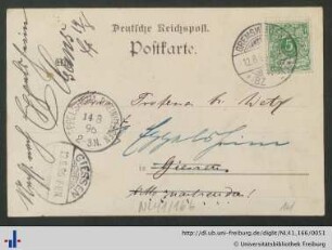 Postkarte, 12.08.1896