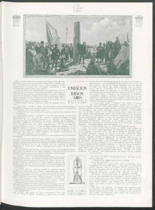 "La fundación de Buenos Aires" - historia de un cuadro